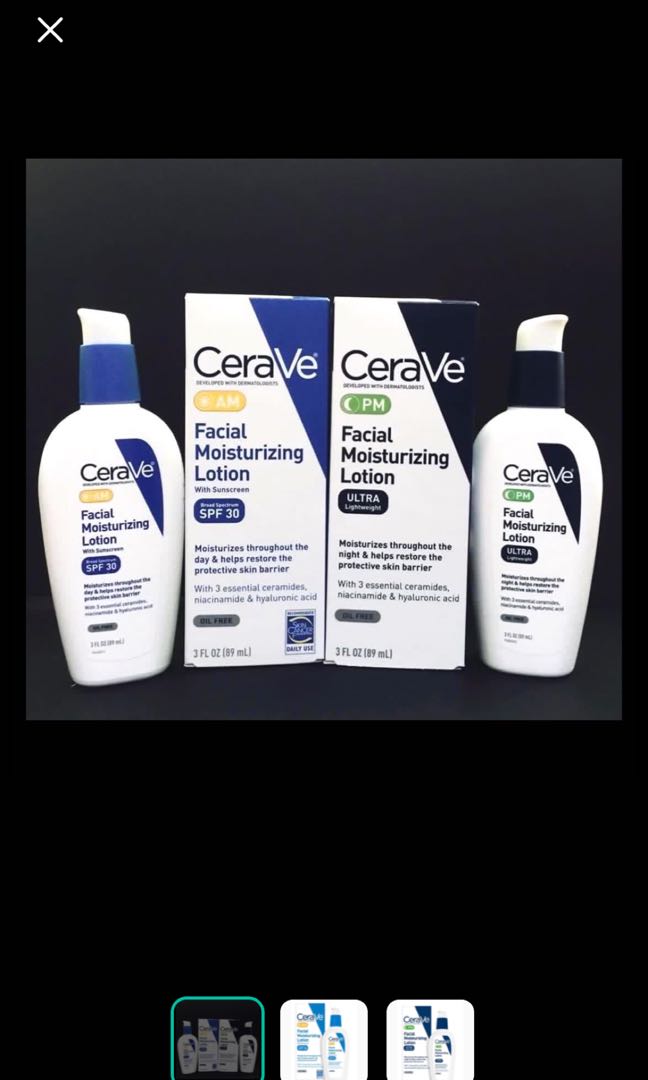 cerave daily facial moisturizer