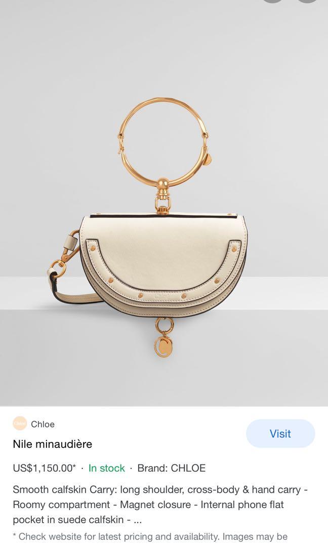 Chloe nile sales minaudière