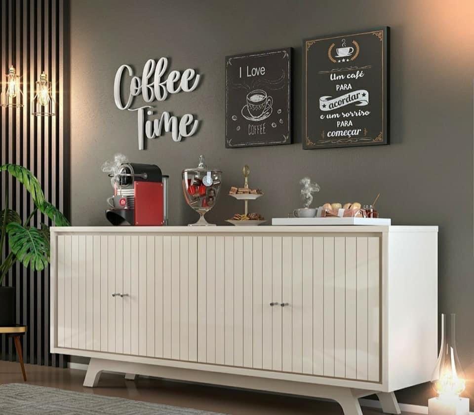 Classic Buffet Table White (Category: Tables & Sets) located in Makati City. Submitted by tmfurniture (Listing ID 1046367056, Image 1). Description: Buffet Brise This sideboard's storage and modern inspired accents are giving us major *heart eyes emoji* vibes. It's crafted from engineered wood (MDF) and features four-door cabinets with two tiers of interior shelving so you can finally find a spot to stash those extra plates. Plus, with its metall