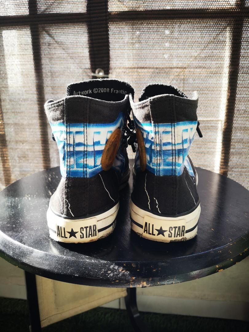 Metallica top chuck taylors