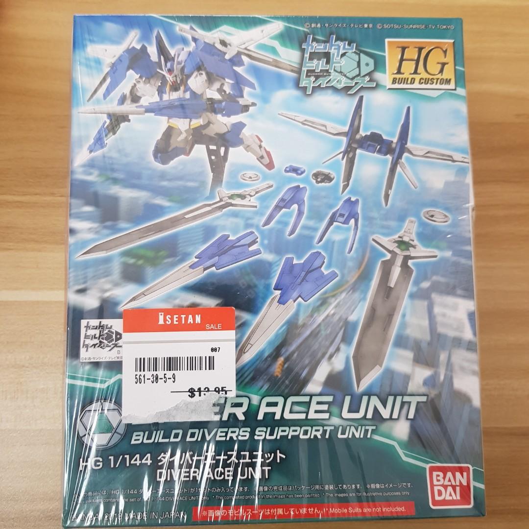 Diver Ace Unit Hg Build Divers Custom Hgbd 1 144 Bandai Model Kit Toys Games Bricks Figurines On Carousell