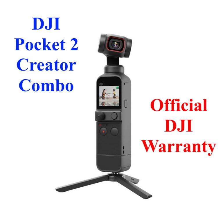 DJI Osmo Pocket 2 3-Axis gimbal stabilizer 4K Pocket camera 8x Zoom  ActiveTrack