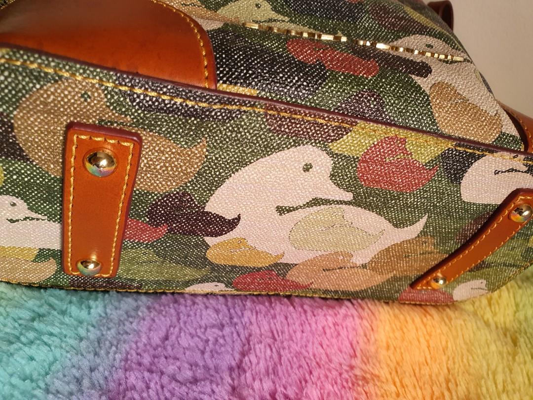 Dooney and bourke camouflage duck on sale