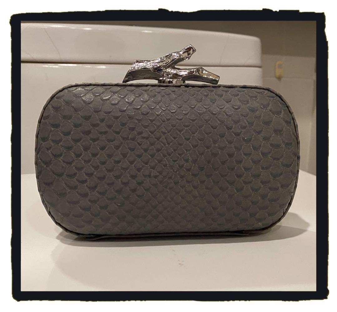 Authentic DVF designer clutch bag with shoulder strap option, Luxury, Bags   Wallets on Carousell
