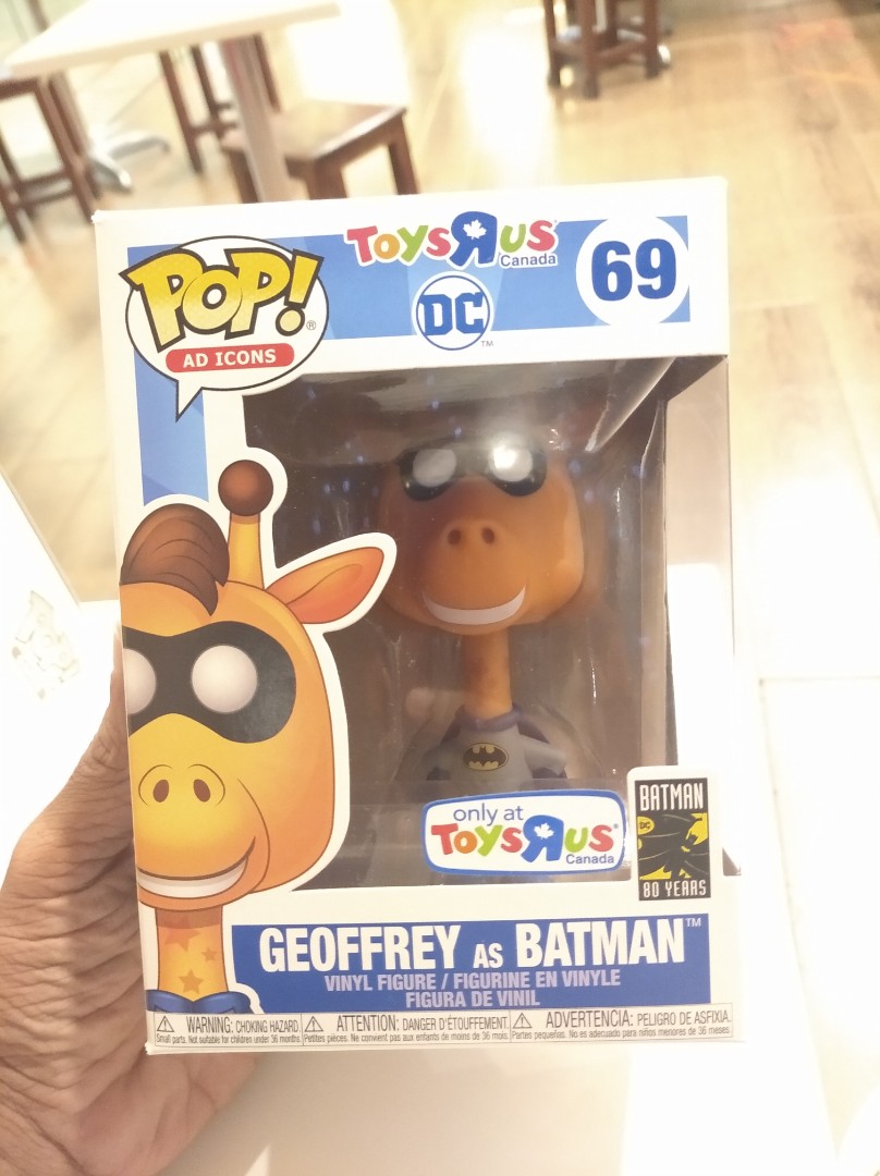 geoffrey as batman funko pop