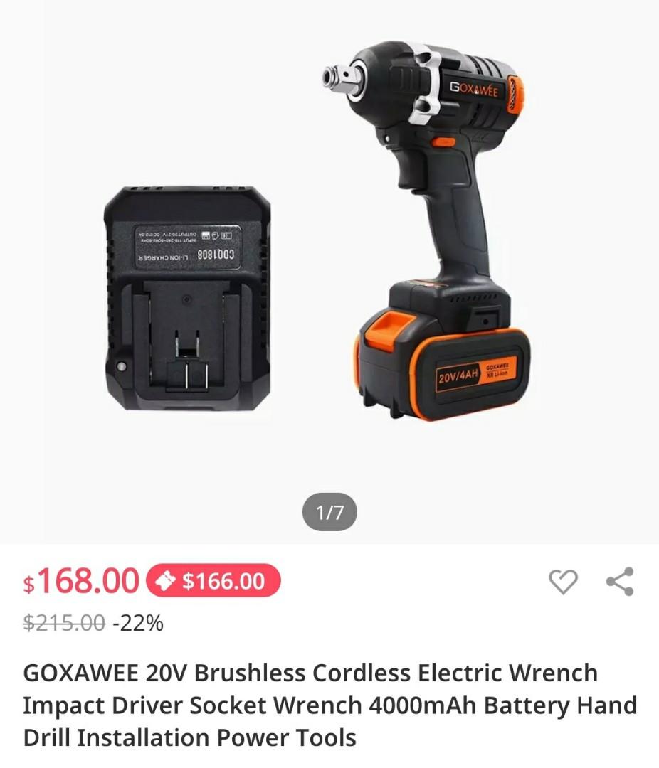 Goxawee impact shop wrench