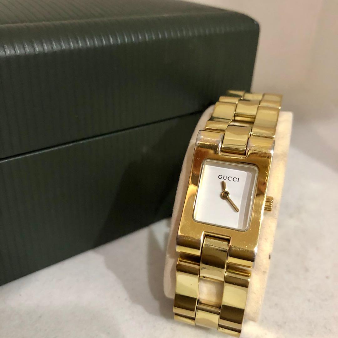 Gold gucci ladies watch