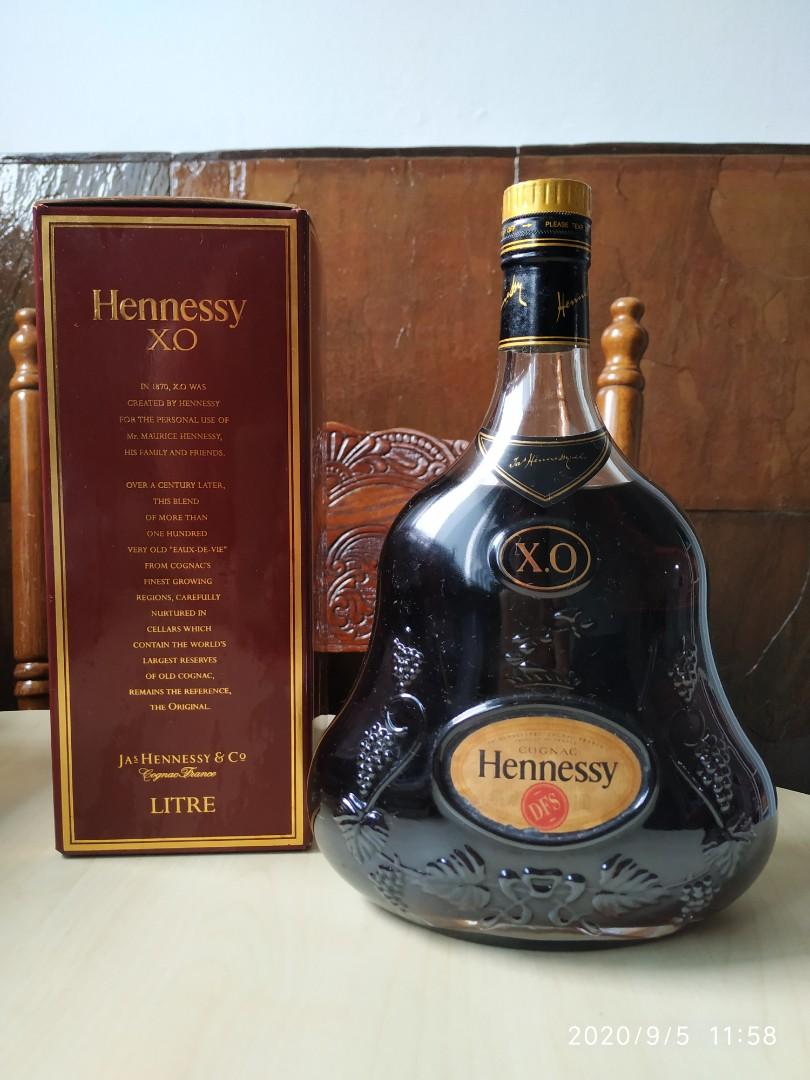 Hennessy XO Cognac 1 litre, Food & Drinks, Alcoholic Beverages on