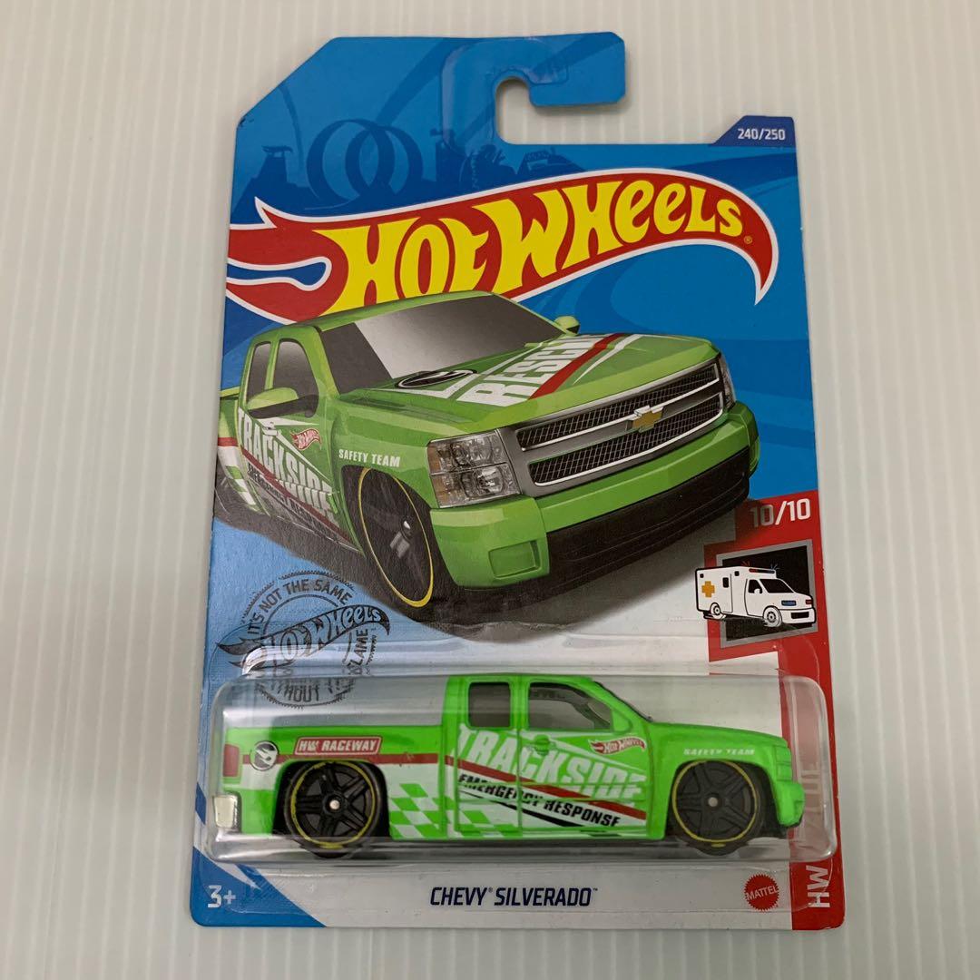 Hot Wheels Chevy Silverado Regular Treasure Hunt RTH Hobbies