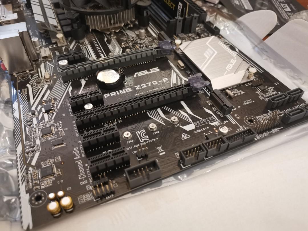 Intel Asus Prime Z270p Corsair Ram Electronics Computers Desktops On Carousell