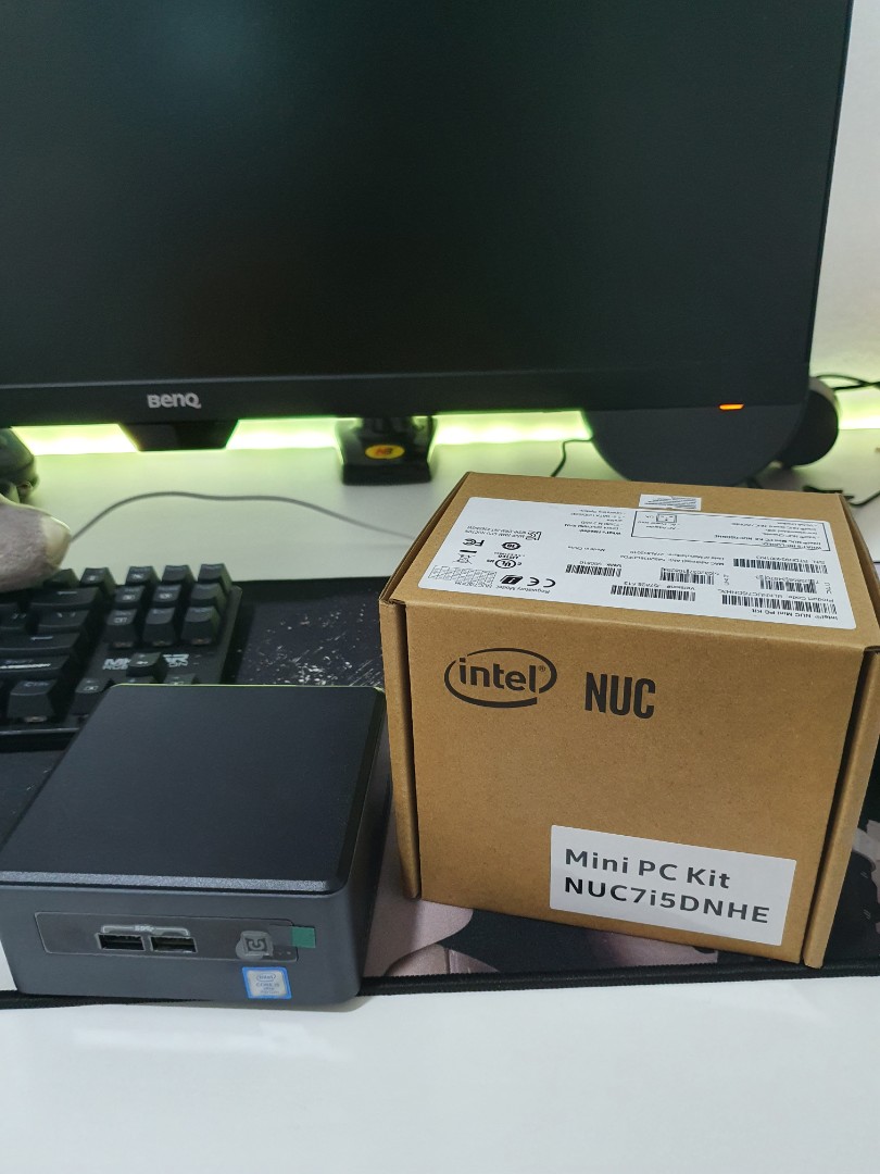 Intel Nuc Mini Pc I5 7thgen 4gb 240ssd Likenew Electronics Computers Desktops On Carousell