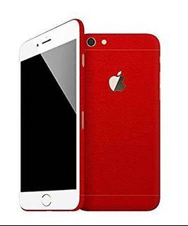 iPhone 6s Plus wrapped red*