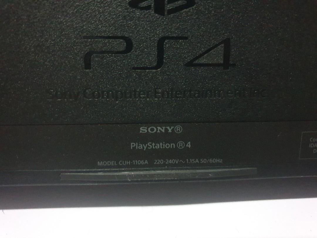 Jet black Ps4 phat 500 gb (Category: PlayStation) located in Quezon City. Submitted by itemsforadoption (Listing ID 1046351574, Image 3). Description: Rfs: Sold my ps4 prior and some of my friends asked me to sell theirs. Quite a cheap price for a ps4 Item Description: Helping a friend selling their ps4. Black ps4 phat 500 gb, updated, no box, no controller, just with power cord. Add 600 for v2 controller. In good condition and ready to be used. 