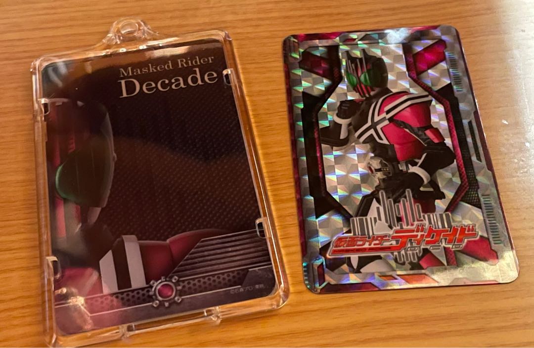 幪面超人 Kamen rider ic cardholder 卡套 decade 八達通 shf sic , 興趣及遊戲, 玩具 & 遊戲類