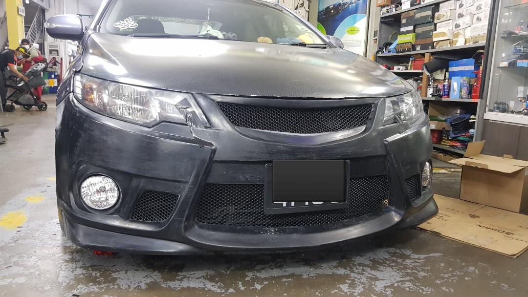 kia forte bumper replacement