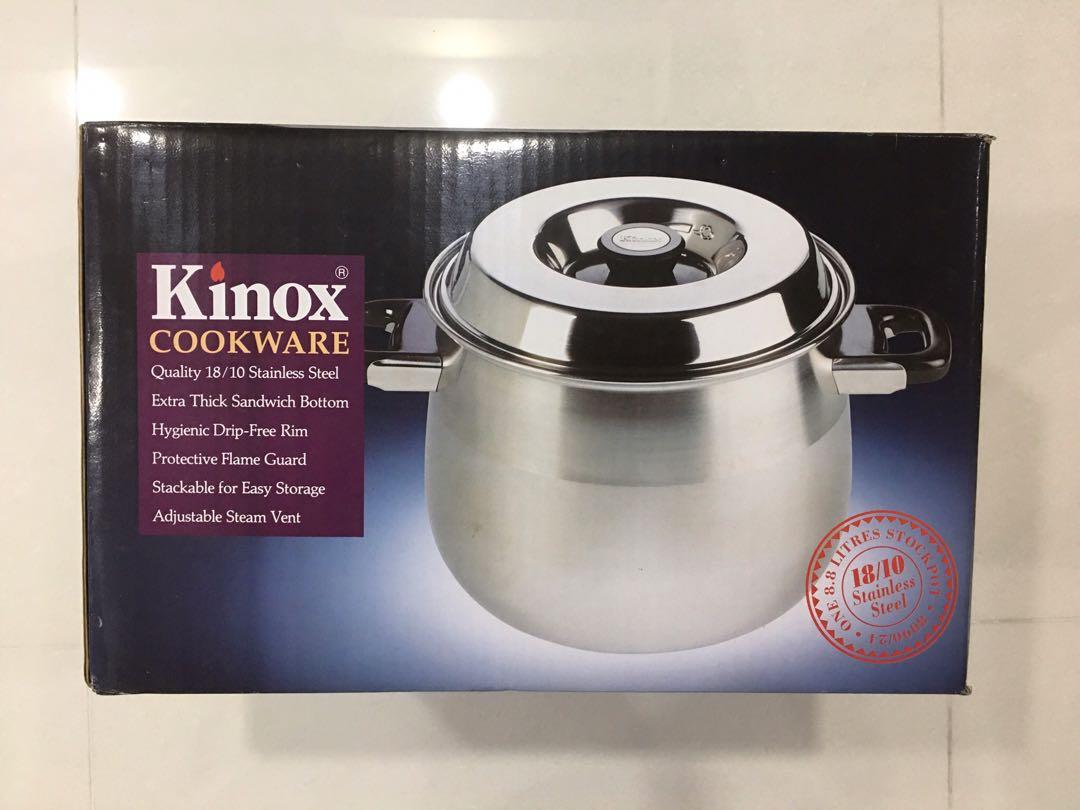 Free Gift w/ Any Purchase 8.8 LIT POT STAINLESS STEEL 18/10 KINOX-