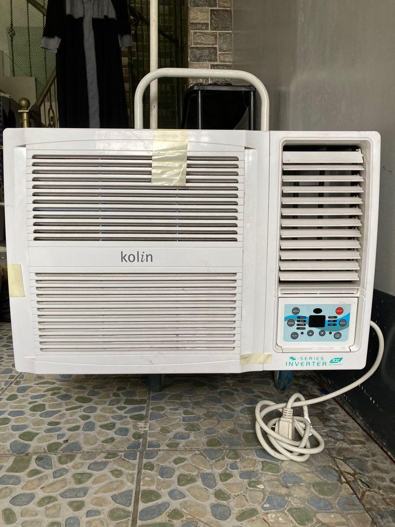 Kolin Aircon Window type 1HP inverter KAG110RSINV, TV & Home