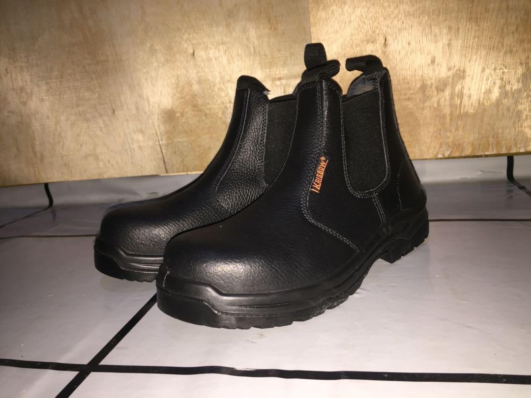 Krisbow Safety Shoes Gladiator, Fashion, Wanita di Carousell