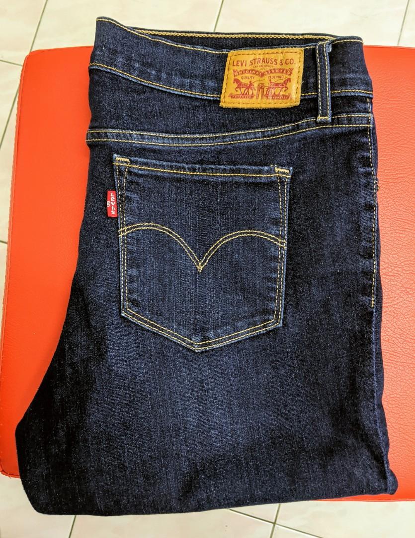 Levi's Jeans 714 Straight Ladies, Women's Fashion, Bottoms, Jeans &  Leggings on Carousell
