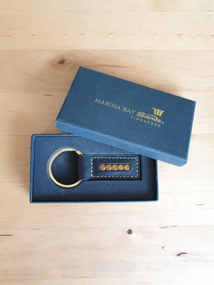 MARINA BAY SANDS SINGAPORE KEYCHAIN, Luxury, Accessories on Carousell