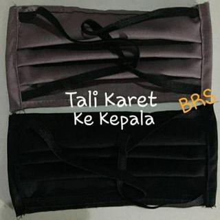 Masker Kain Hijab Headloop Tali Karet Silang Murah