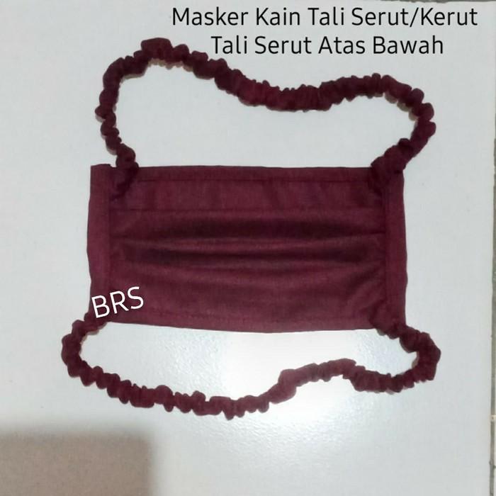 Masker Kain Hijab Tali Karet Serut Model Tali Atas Bawah Desain Kerajinan Tangan Barang Aksesoris Kerajinan Di Carousell Kami membantu anda menyediakan masker kain hijab dengan bahan katun halus dan tidak panas. masker kain hijab tali karet serut model tali atas bawah