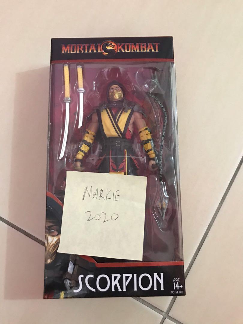 McFARLANE MORTAL KOMBAT SCORPION 7”, Hobbies & Toys, Collectibles &  Memorabilia, Fan Merchandise on Carousell