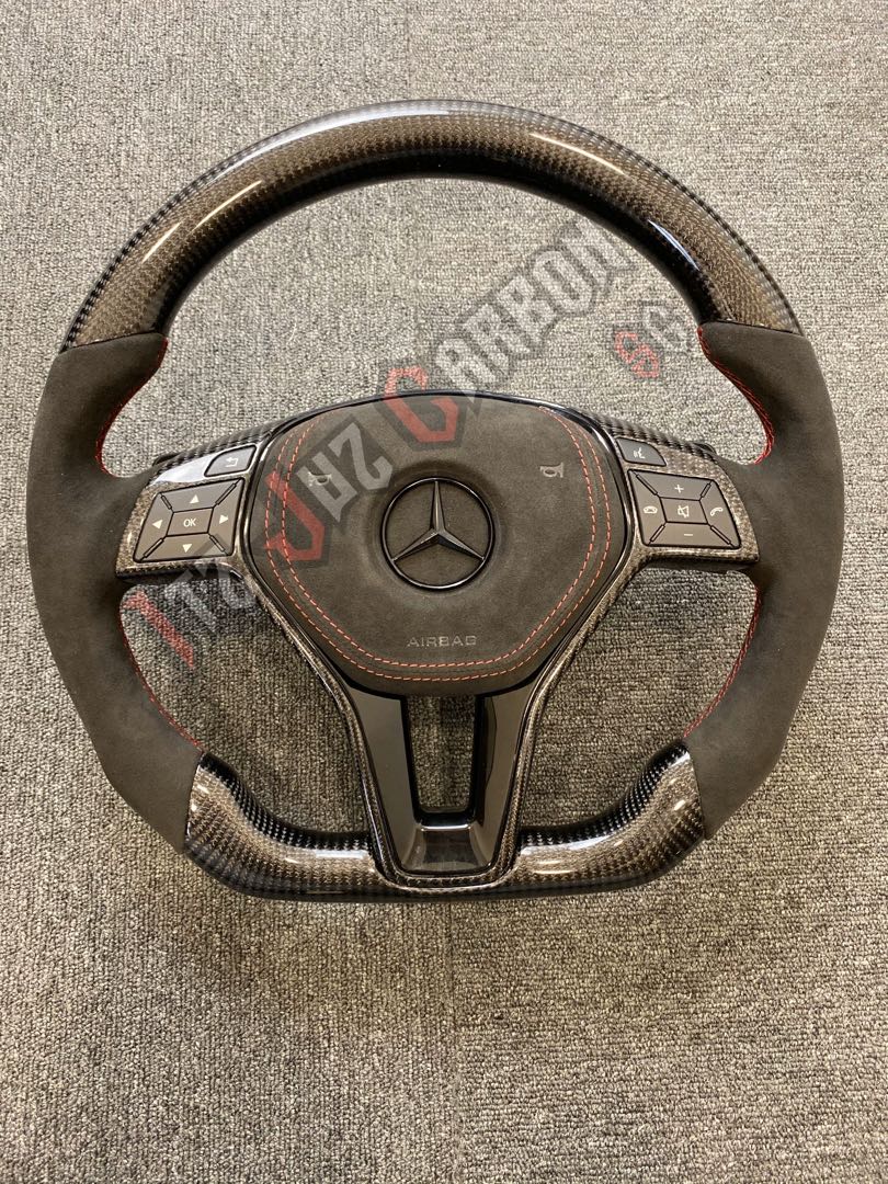 Mercedes W204 C180 Carbon fibre steering wheel, Car Accessories
