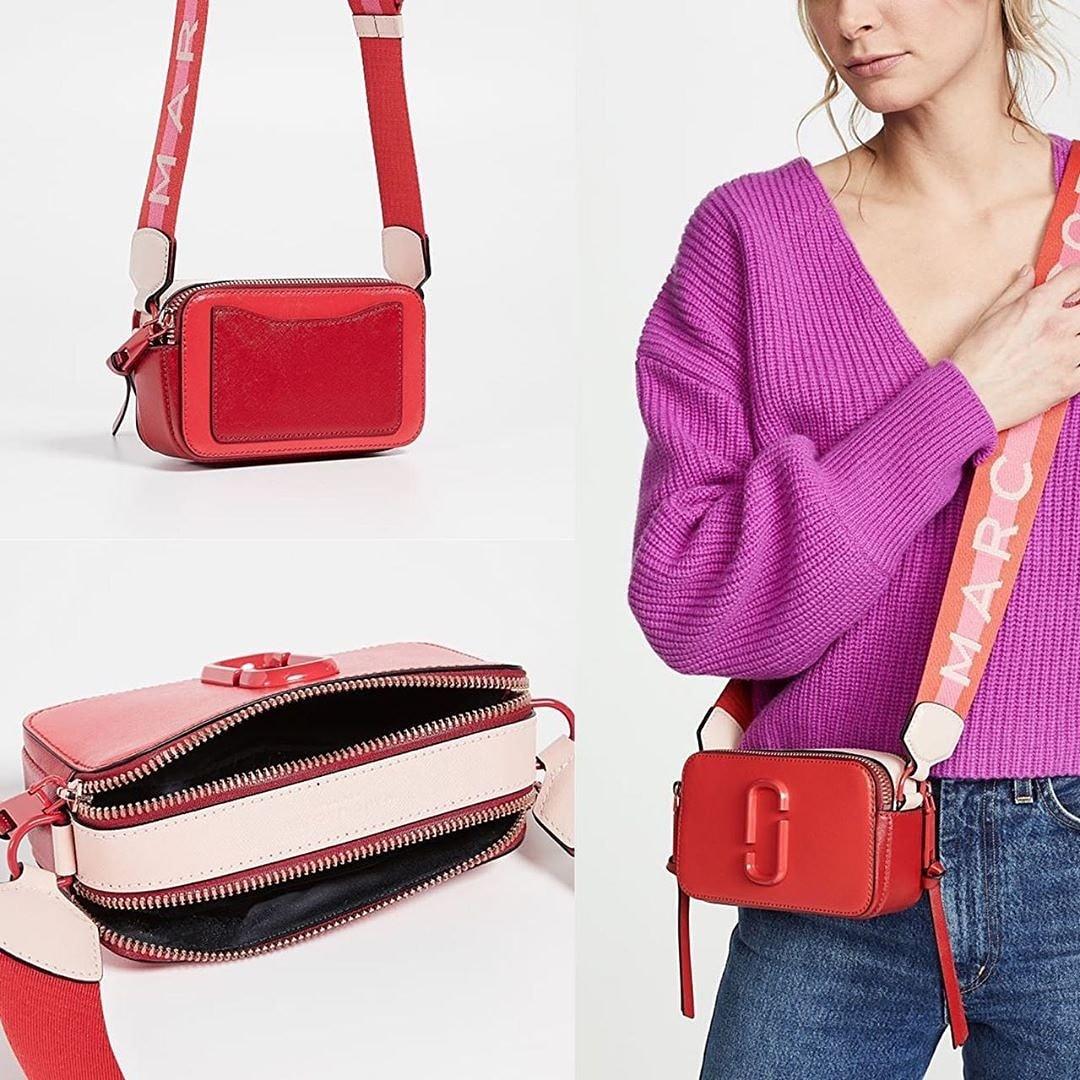 Marc jacobs snapshot top poppy red multi