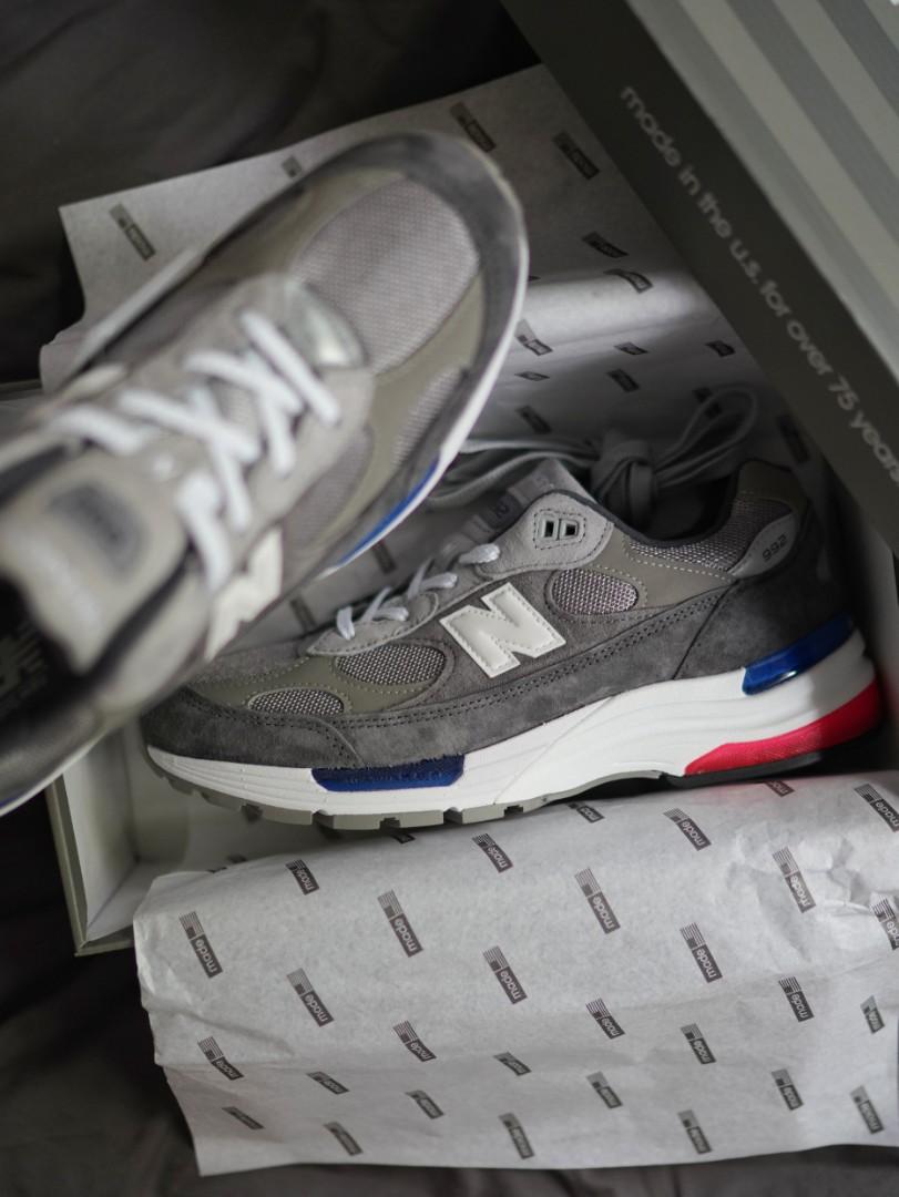 New Balance 992 (M992AG) US9, Men's Fashion, Footwear, Sneakers on Carousell