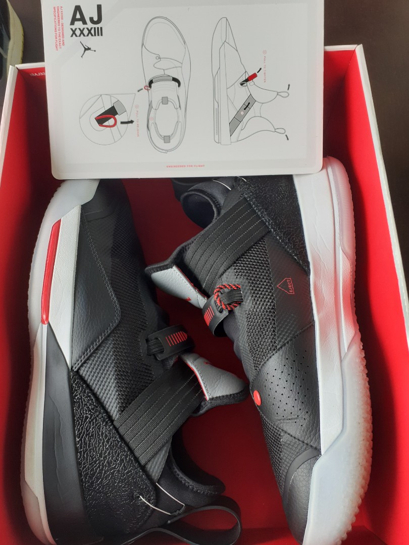 Jordan aj hotsell xxxiii black