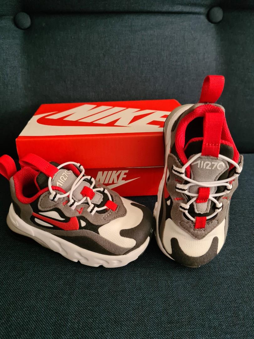 Nike Air Max 270 React Infant Babies Kids Going Out Carriers