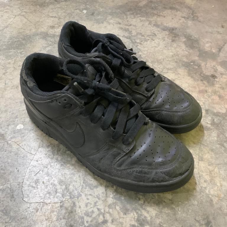 nike dunk low all black