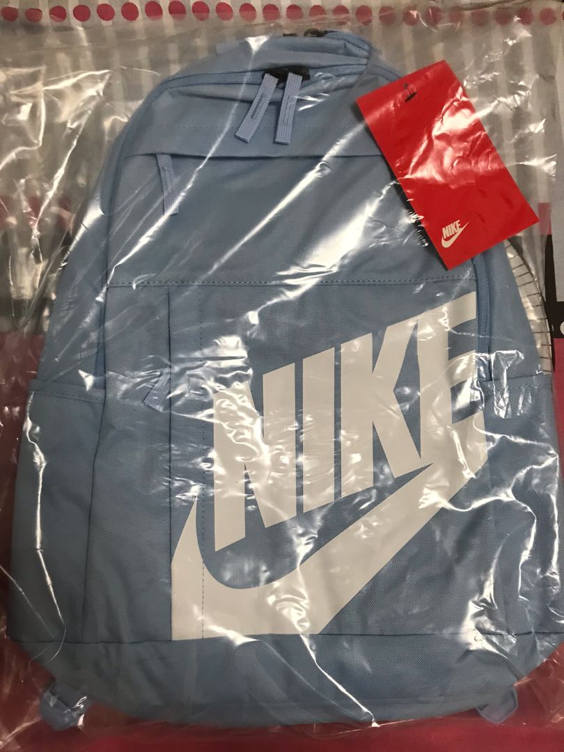 blue backpack nike