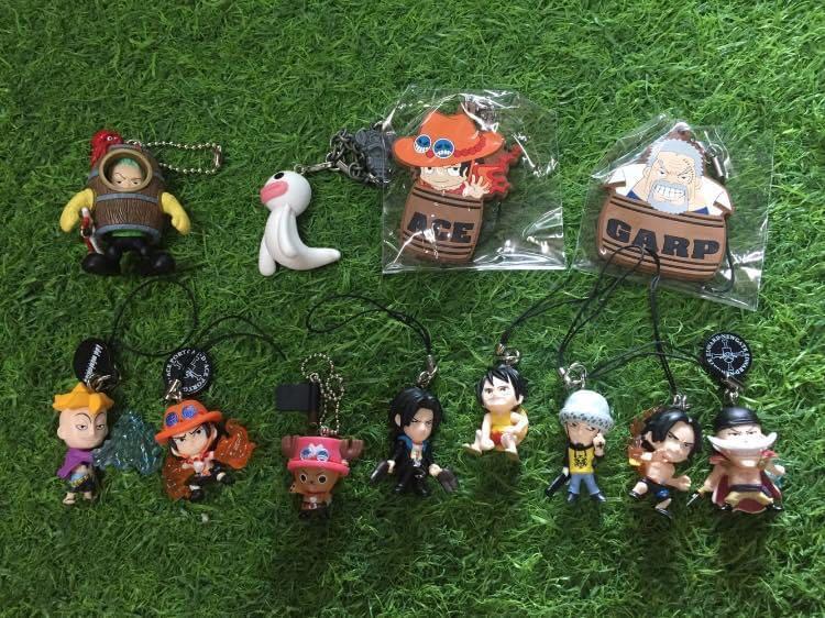 One Piece Anime Keychains Cute Acrylic Charm Gift Keychains - Etsy