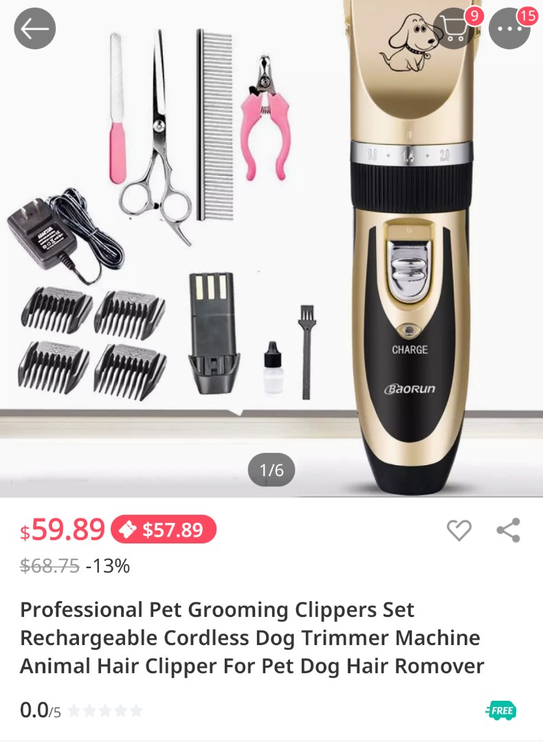 petking grooming clippers