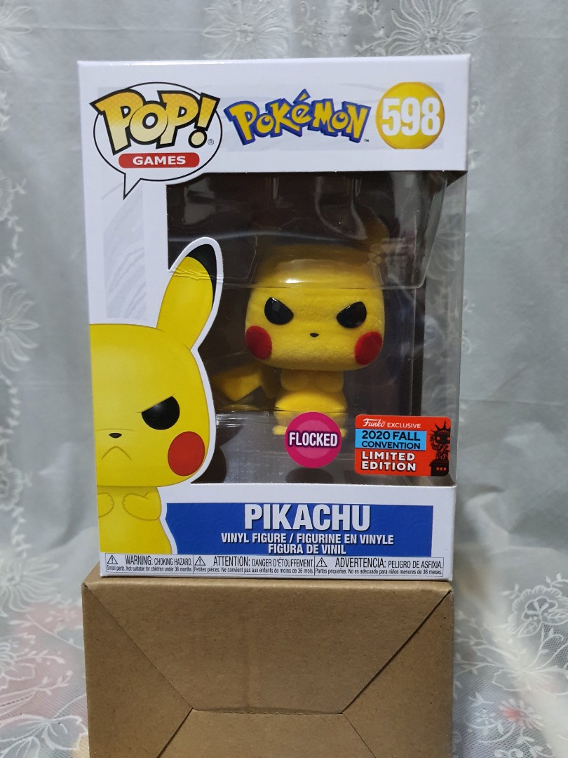 grumpy pikachu flocked