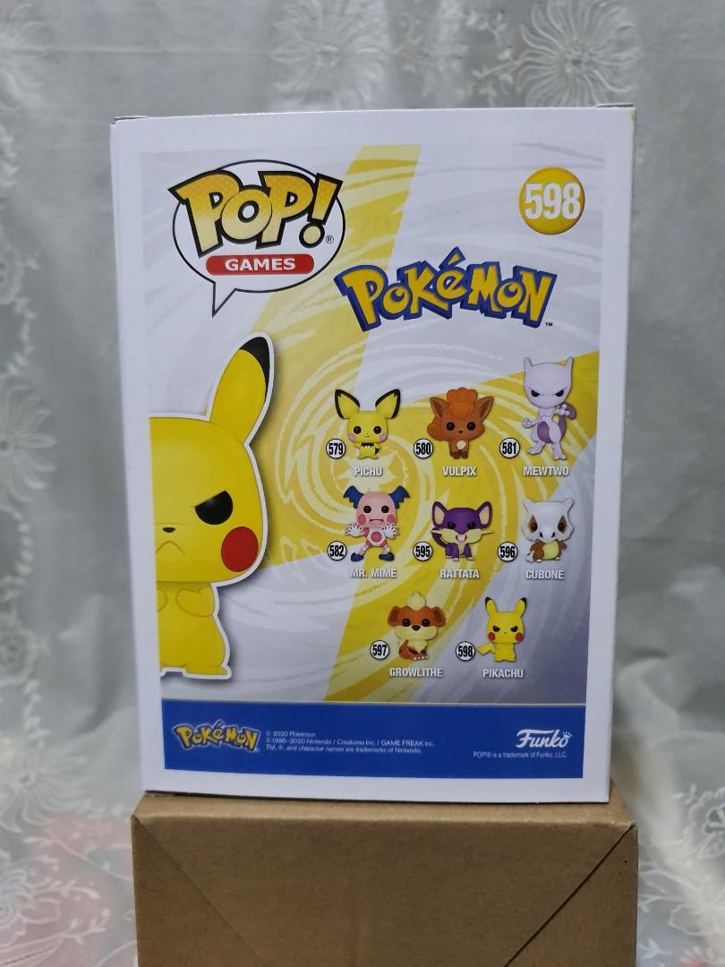 flocked grumpy pikachu