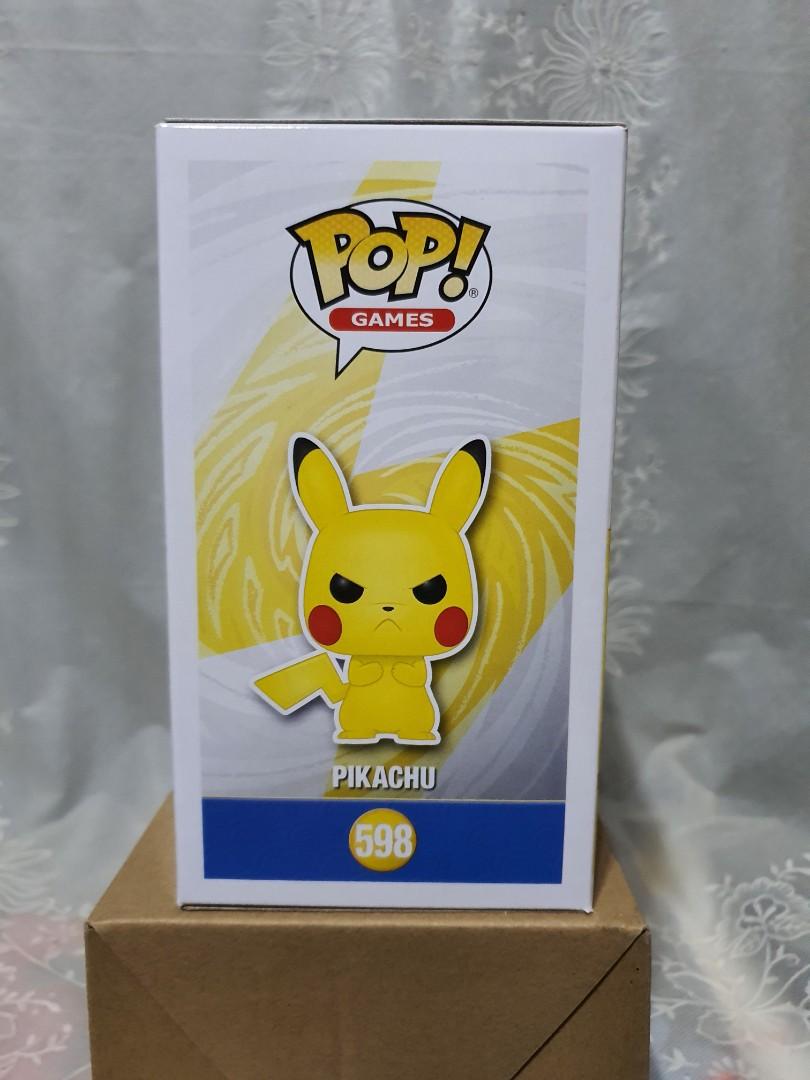 flocked grumpy pikachu