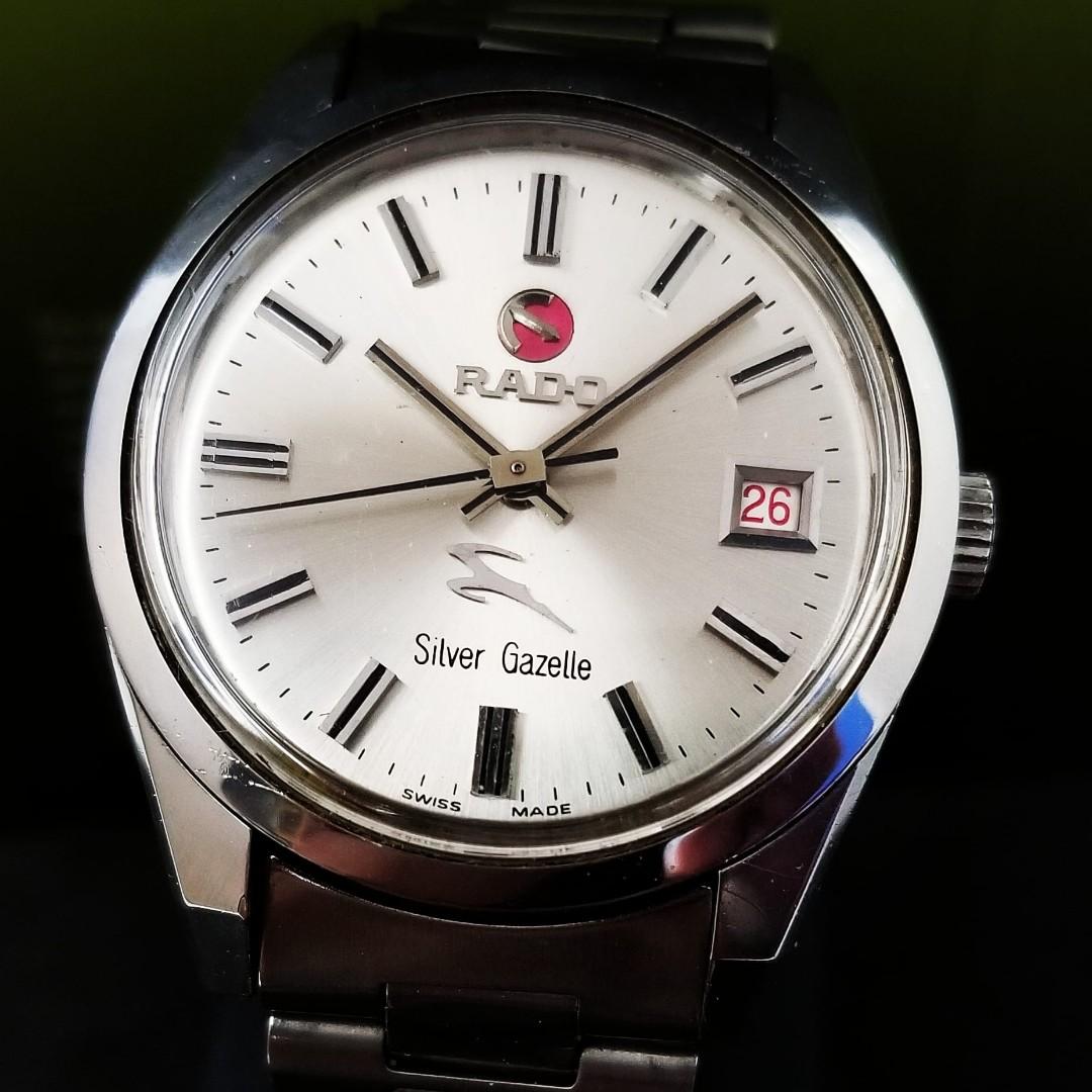 Rado silver gazelle shop