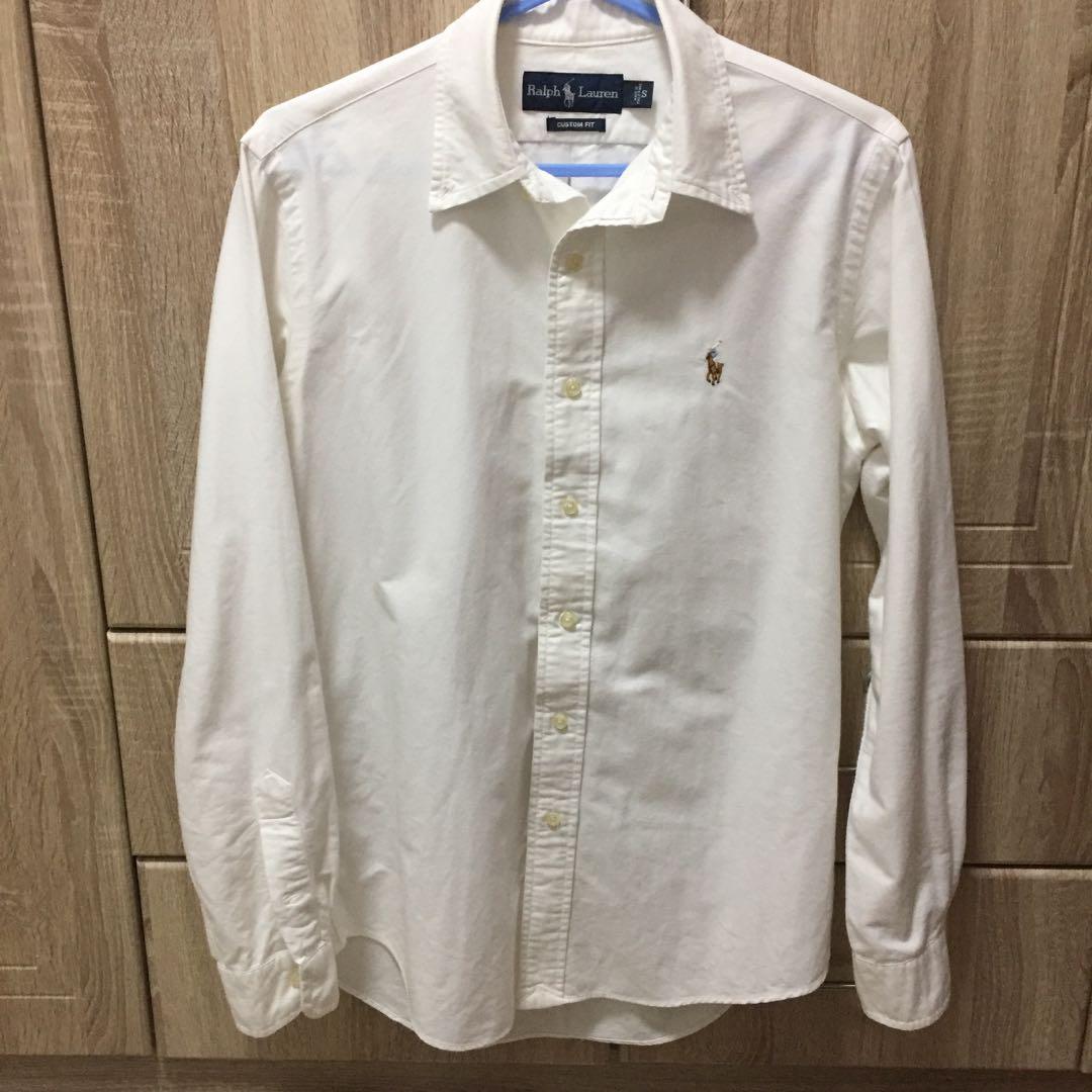 Ralph Lauren white long sleeves, Men's Fashion, Tops & Sets, Tshirts & Polo  Shirts on Carousell