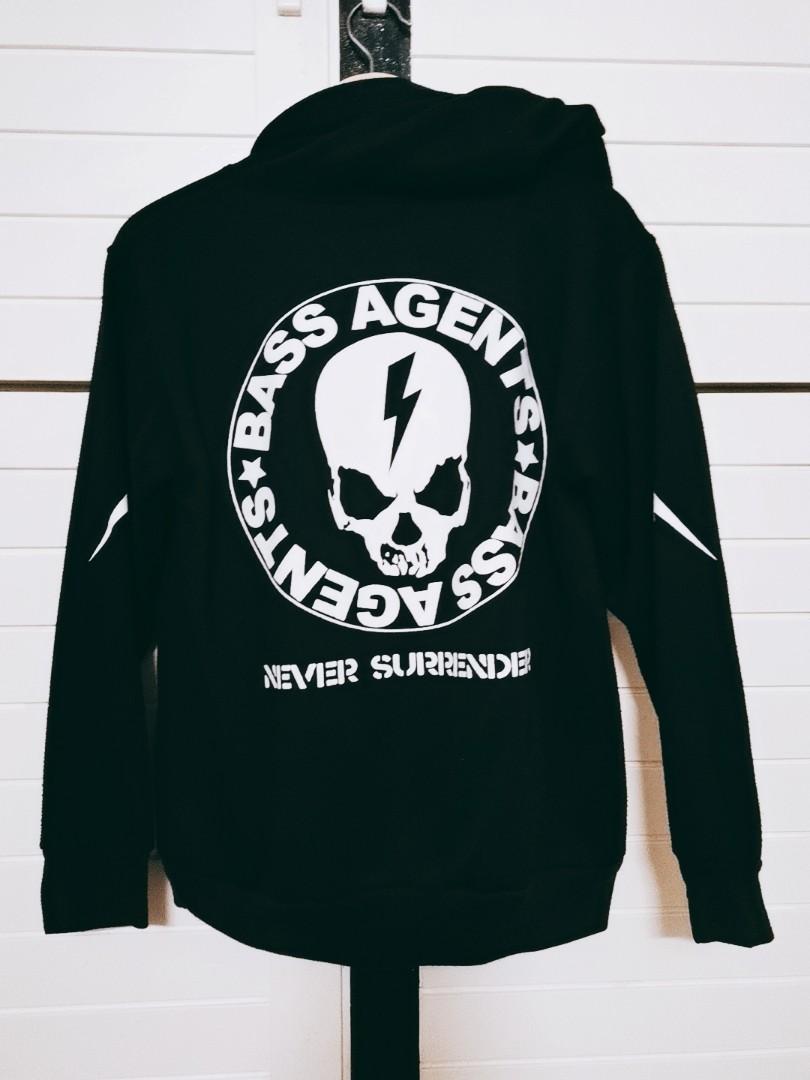 Readystock preloved bass agents baxx hoodie sweater shuffle