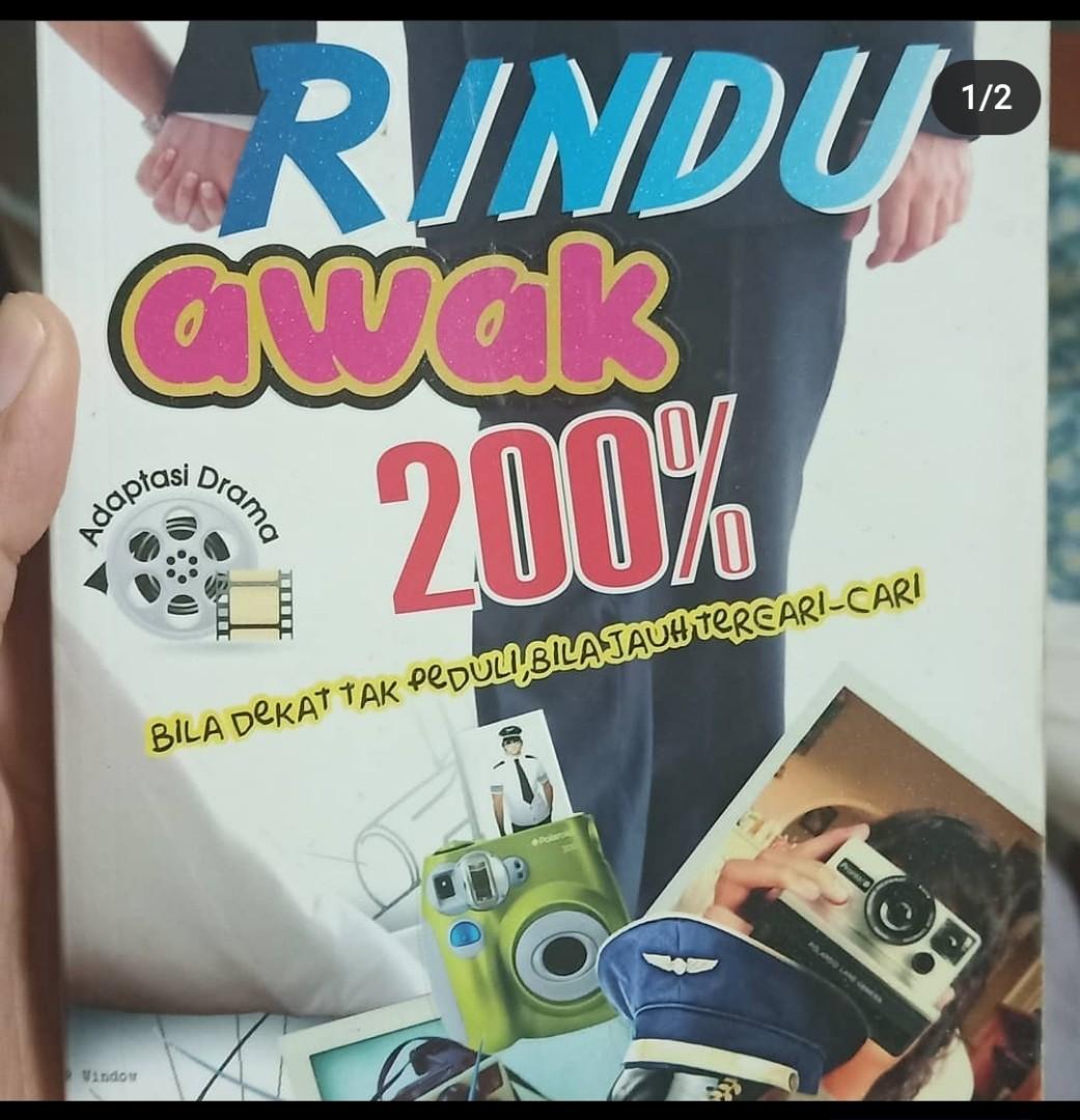 Rindu Awak 200 Telah Diadaptasi Ke Drama Dengan Tajuk Yang Sama Lakonan Zul Ariffin Dan Ayda Jebat Liyana Zahim Books Stationery Books On Carousell