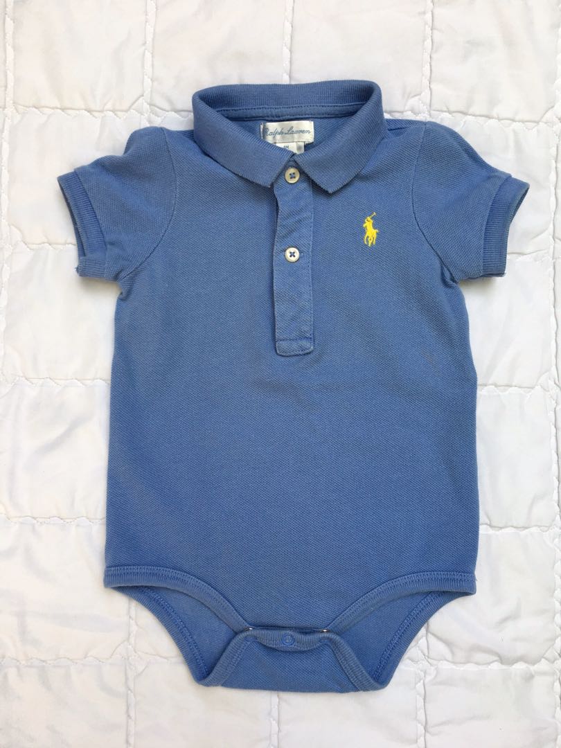 baby collared onesie