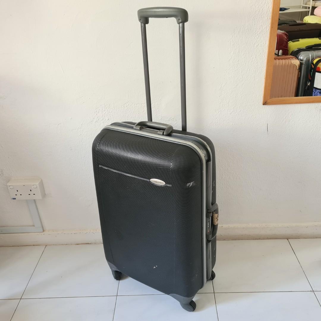 samsonite 4 wheel luggage