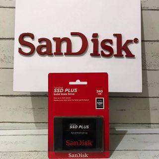 SanDisk SSD PLUS 240GB 530mbps