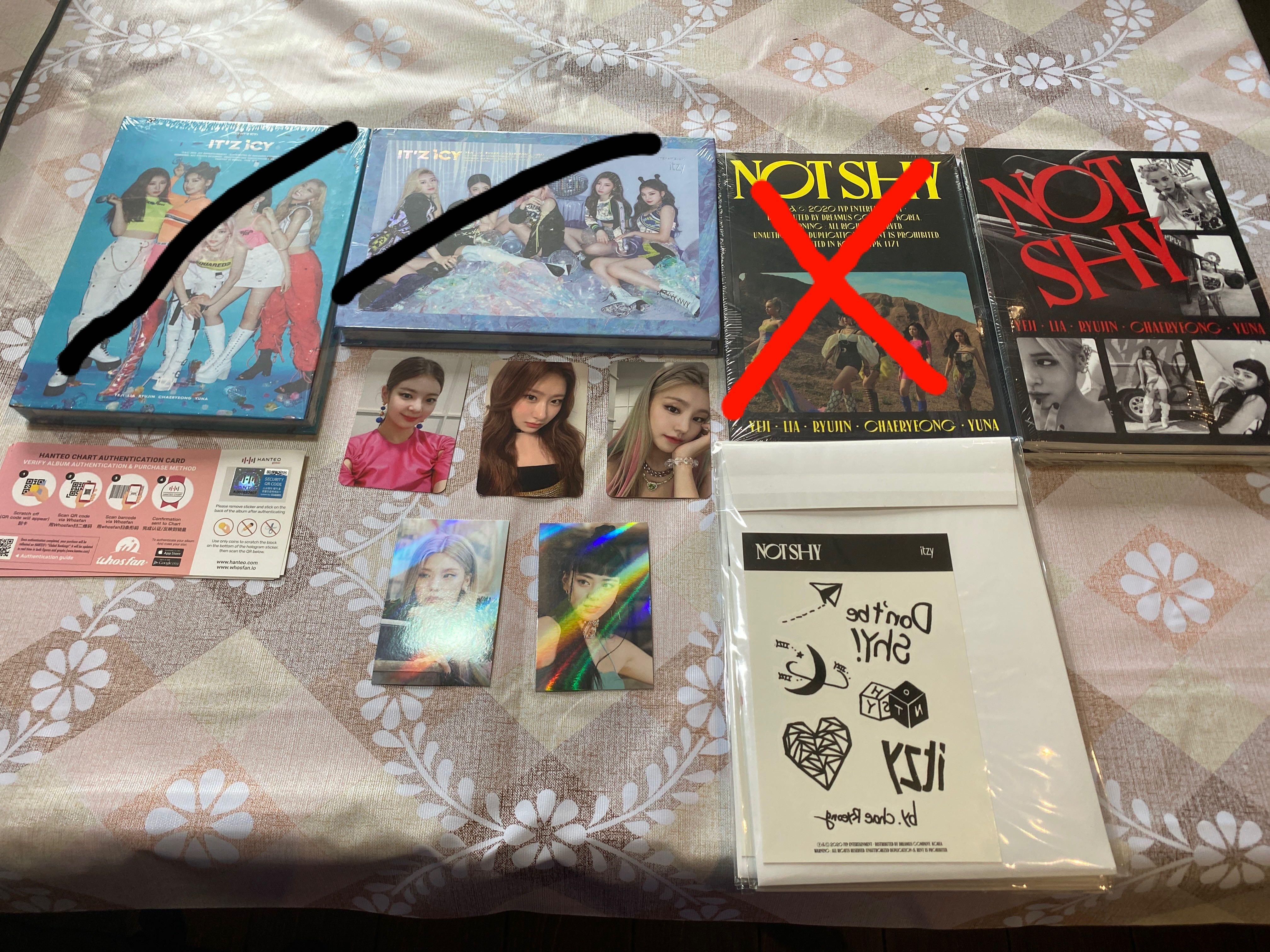 wallpapers Hanteo Chart Authentication Card carousell