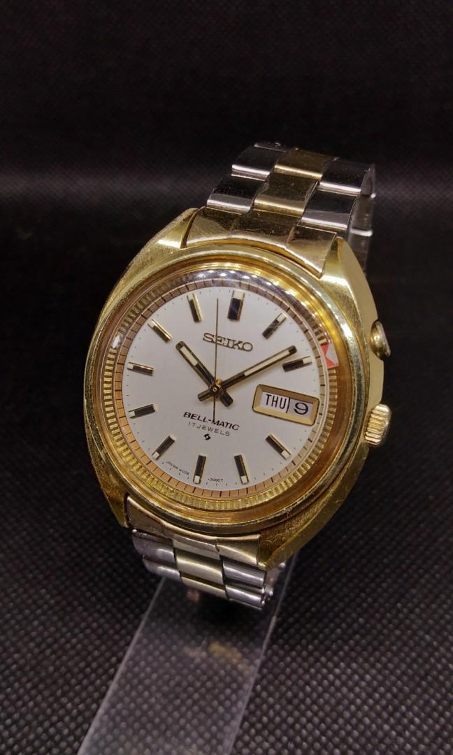 SEIKO 4006-7002 BELL-MATIC ALARM Men 