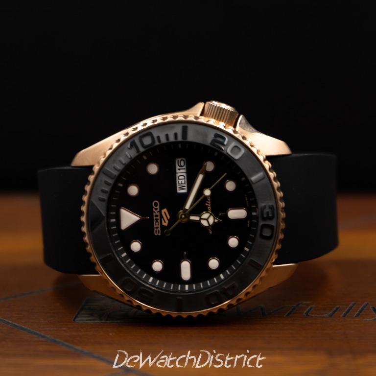 Seiko rose hotsell gold 5kx srpd76