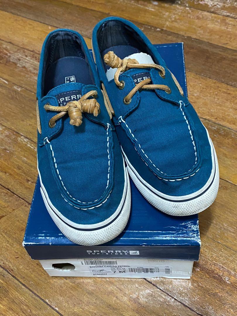 sperry bahama canvas